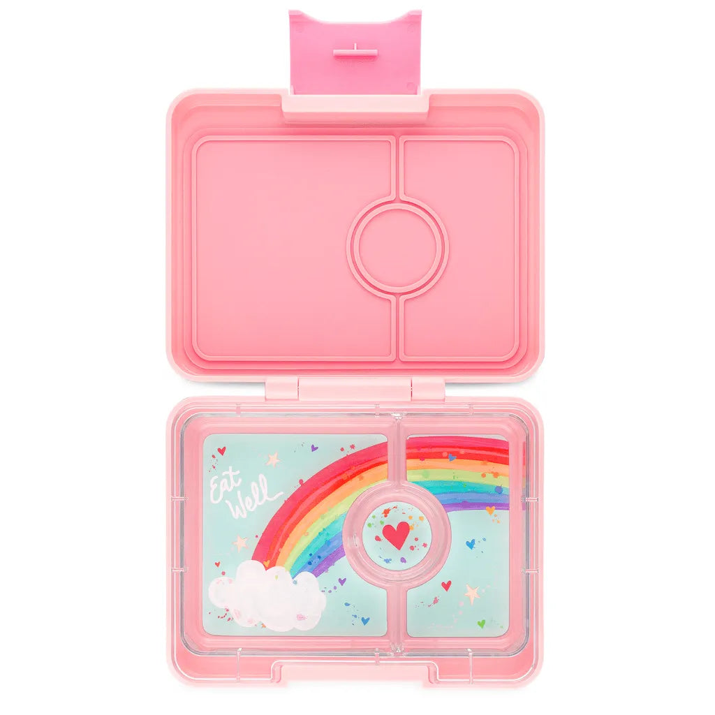Yumbox - Snack Box 3 - Coco Pink Rainbow Tray