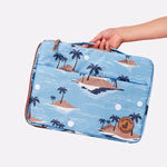 Load image into Gallery viewer, Cry Wolf - Laptop Sleeve 13&#39; - Blue Lost Island

