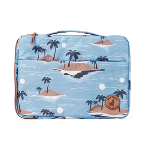 Cry Wolf - Laptop Sleeve 13' - Blue Lost Island