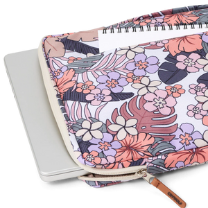 Cry Wolf - Laptop Sleeve 13' - Tropical Floral