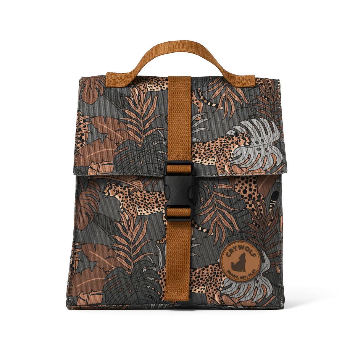 Cry Wolf - Insulated Lunch Bag  - Jungle