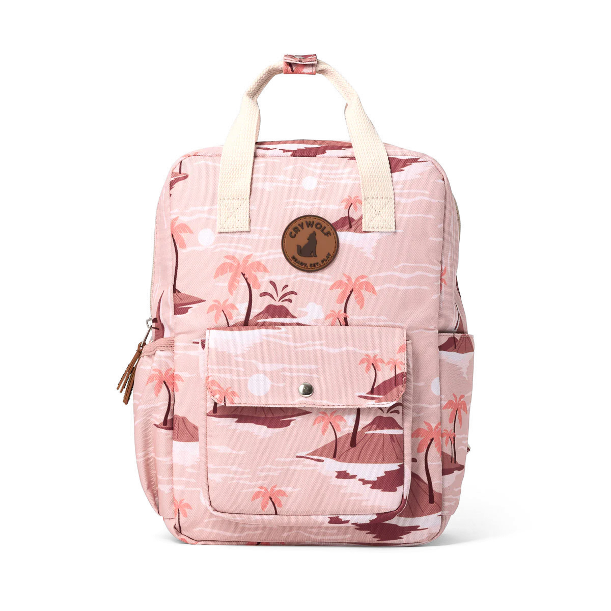 Cry Wolf - Mini Backpack -  Sunset Lost Island