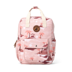 Load image into Gallery viewer, Cry Wolf - Mini Backpack -  Sunset Lost Island
