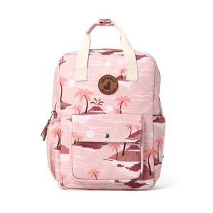 Cry Wolf - Mini Backpack -  Sunset Lost Island