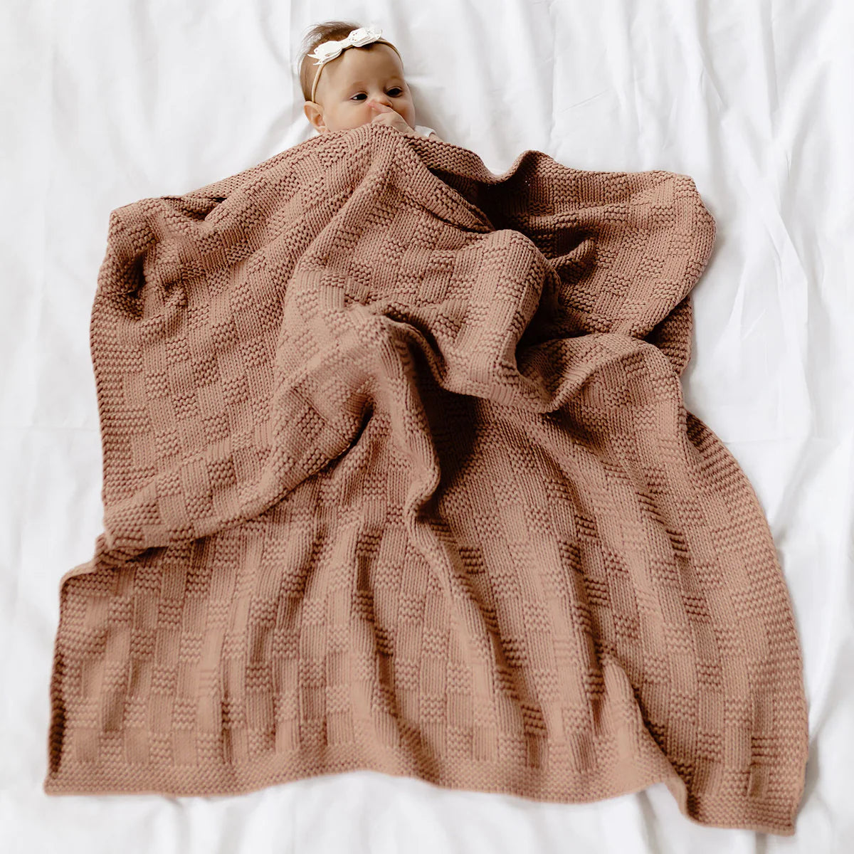 Di Lusso Living - Baby Blanket Freya Nude Blush