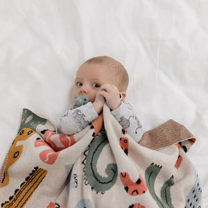 Di Lusso Living - Baby Blanket ABC