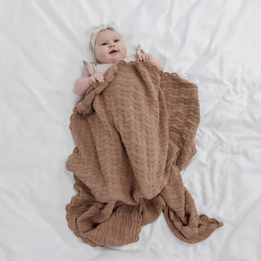 Di Lusso Living - Baby Blanket Harper Nude