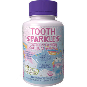 Jack N' Jill - Tooth Sparkles 60 pack Tooth Cleaning Chews