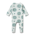 Load image into Gallery viewer, Wilson &amp; Frenchy - Little Lion Pointelle Zipsuit with Feet
