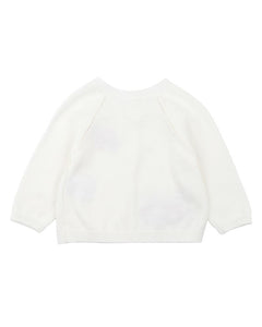 BEBE - EVIE EMBROIDERED KNITTED CARDIGAN