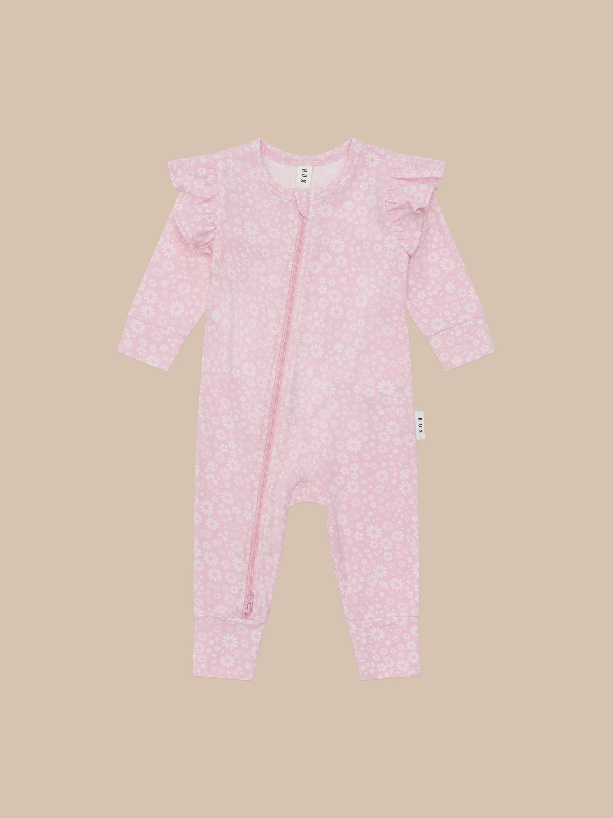 Huxbaby - Daisy Seashell Frill Romper