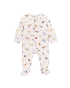 Bebe - Isaac Print LS Zip Onesie