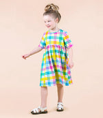 Load image into Gallery viewer, Rock Your Baby - Summer Time Plaid Dress
