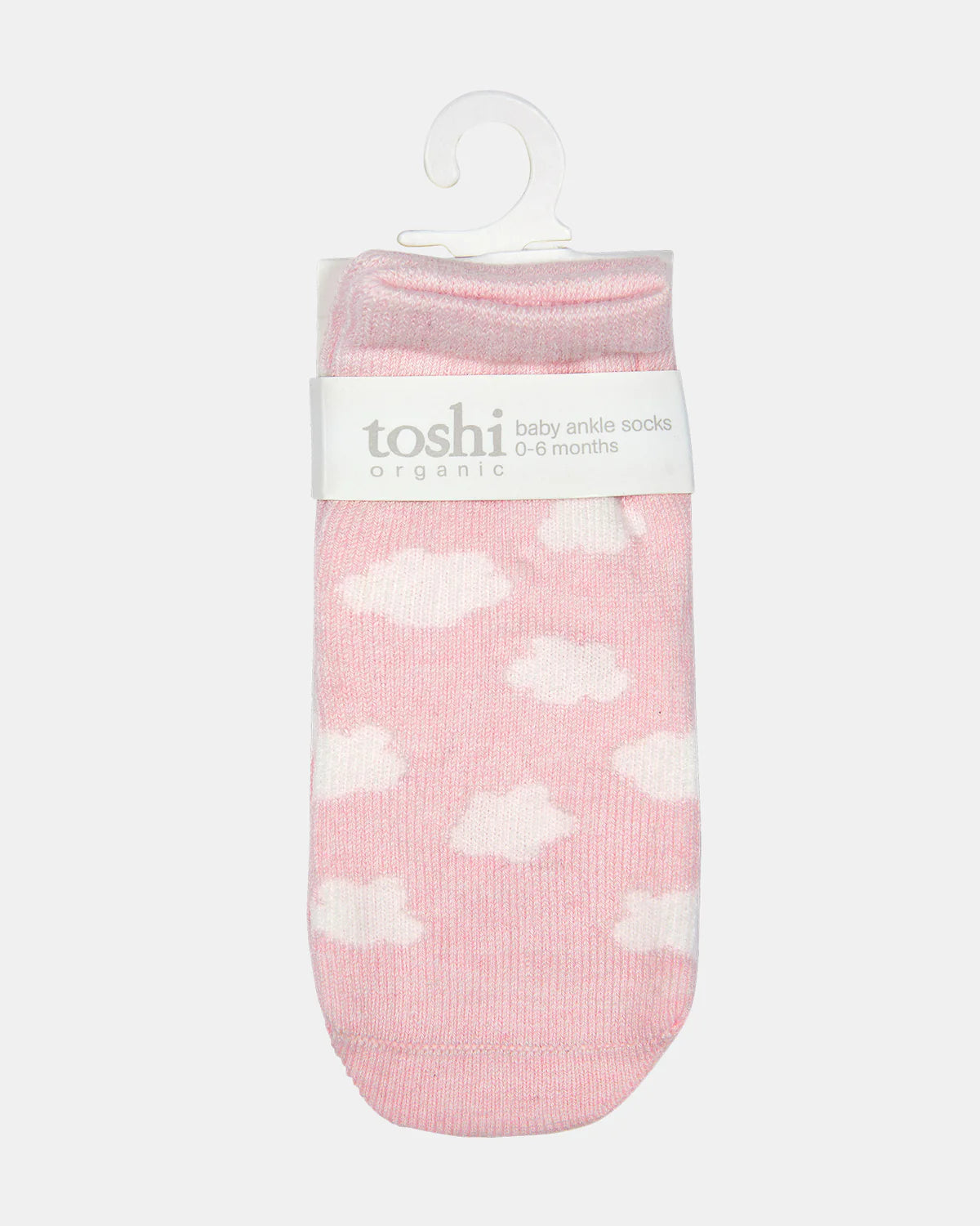 Toshi - Organic Baby Ankle Socks - Jacquard