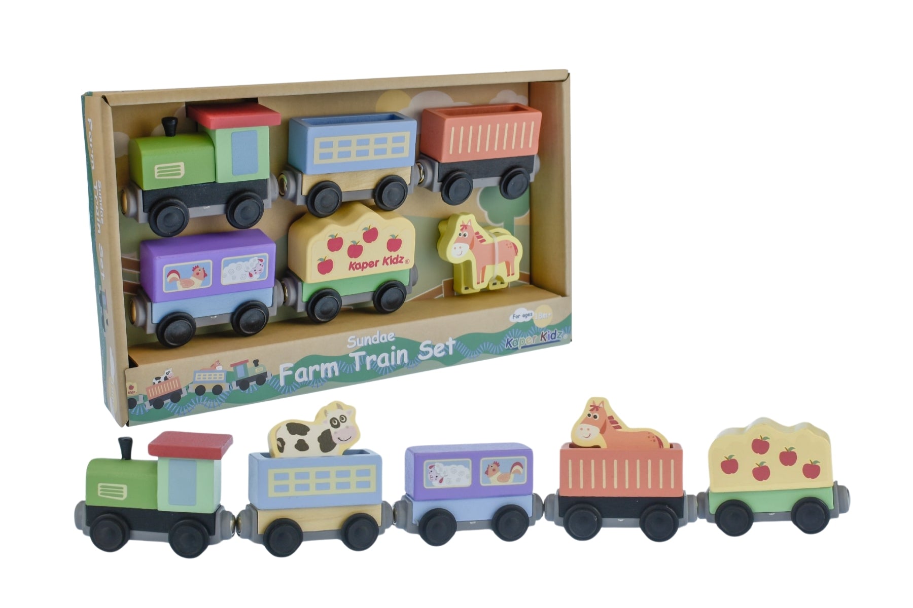 Kaper Kidz - Sundae Farm Train Set