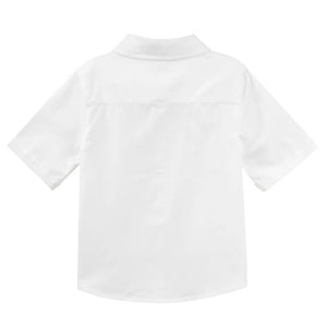 DESIGNER KIDZ - Jackson S/S Cotton Shirt - White