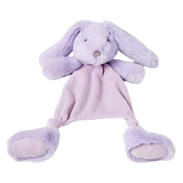 Jiggle and Giggle - Plush Bunny Comforter Lilac