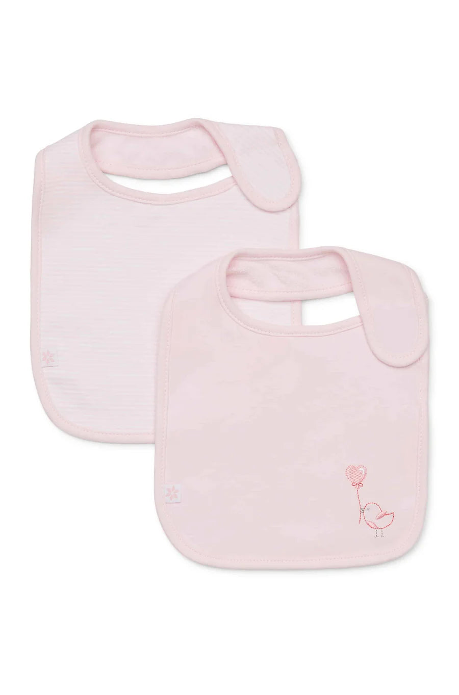 Marquise - Bibs 2 Pack Pink Birdy