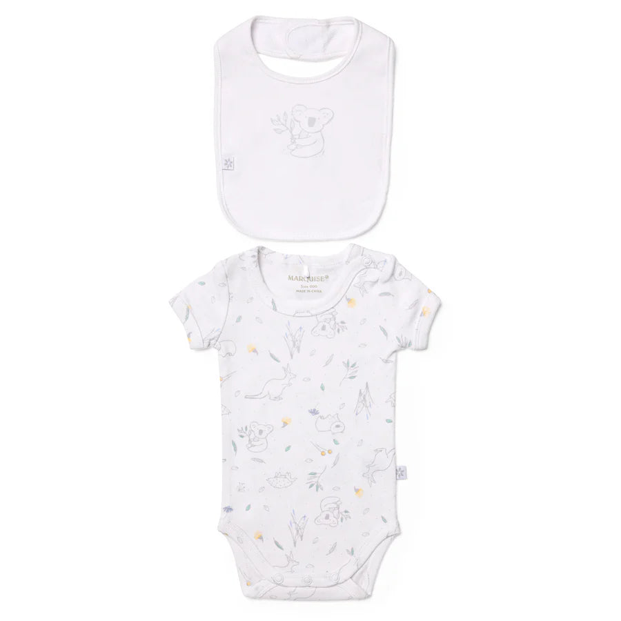 Marquise - Australiana Bodysuit & Bib Set