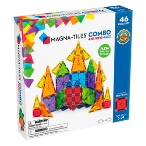 MAGNA TILES - Combo + microMAGS - 46 Piece Set