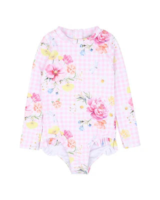 Minihaha - Connie Print LS Sunsuit