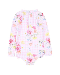 Minihaha - Connie Print LS Sunsuit