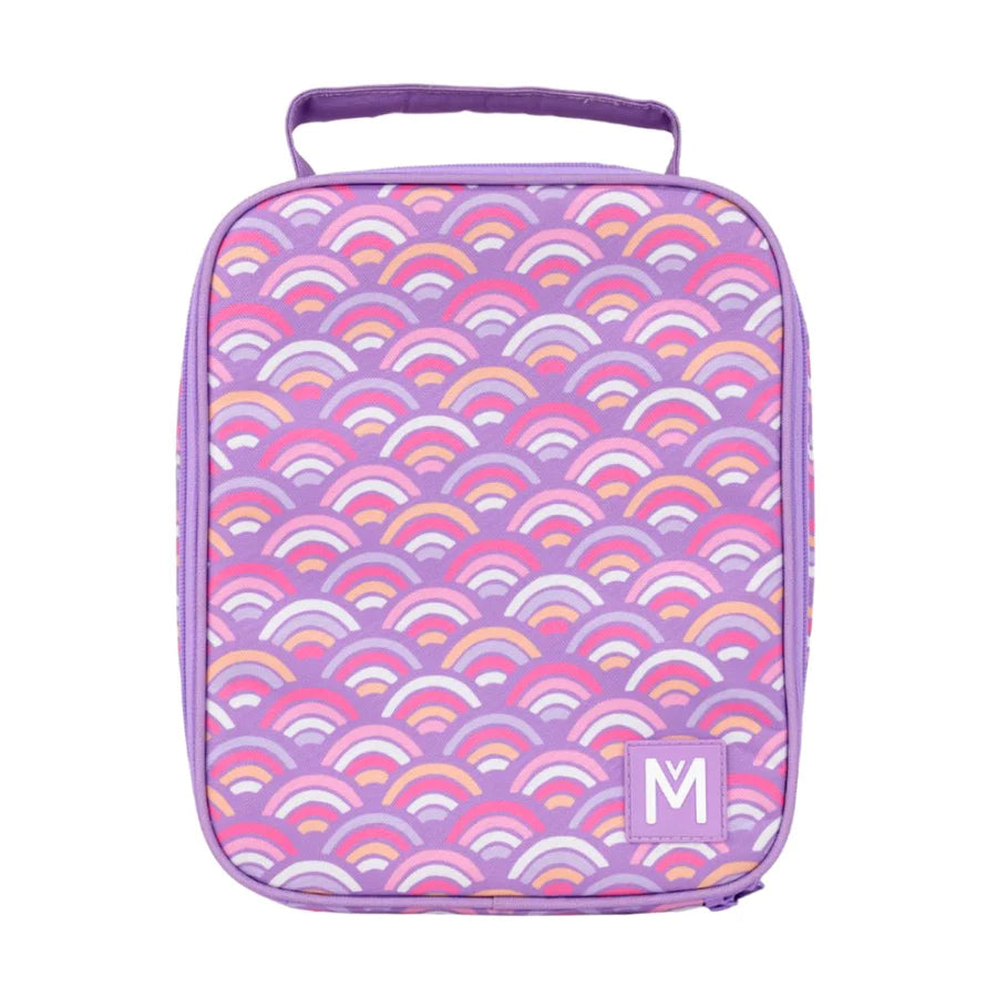 Montii Co - Insulated Lunch Bag Large - Rainbow Roller