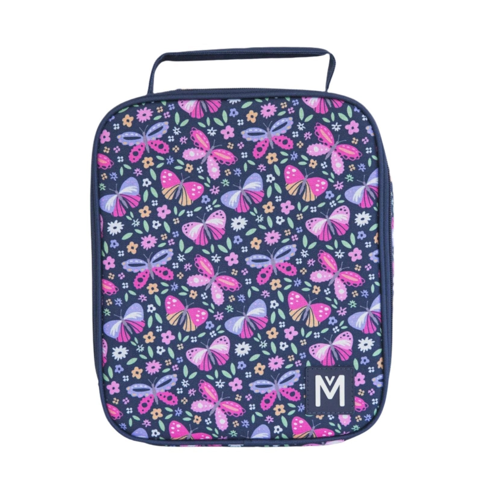 Montii Co - Insulated Lunch Bag Large - Butterflies