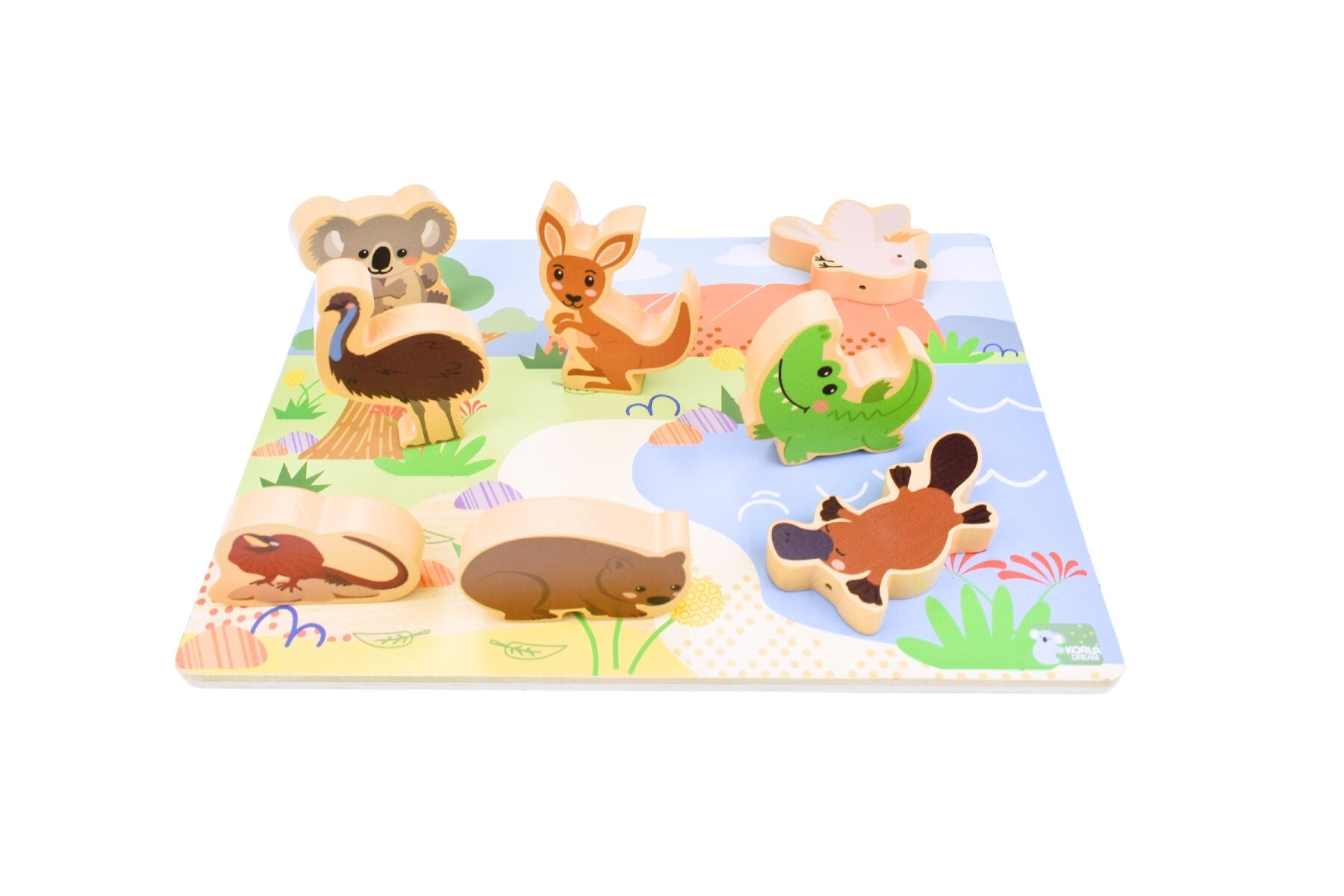 Tooky Toy - CHUNKY PUZZLE - AUSTRALIAN ANIMALS