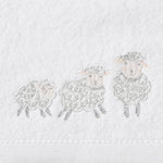 Load image into Gallery viewer, Jiggle and Giggle - Towel &amp; Washer Set - Sheep Family
