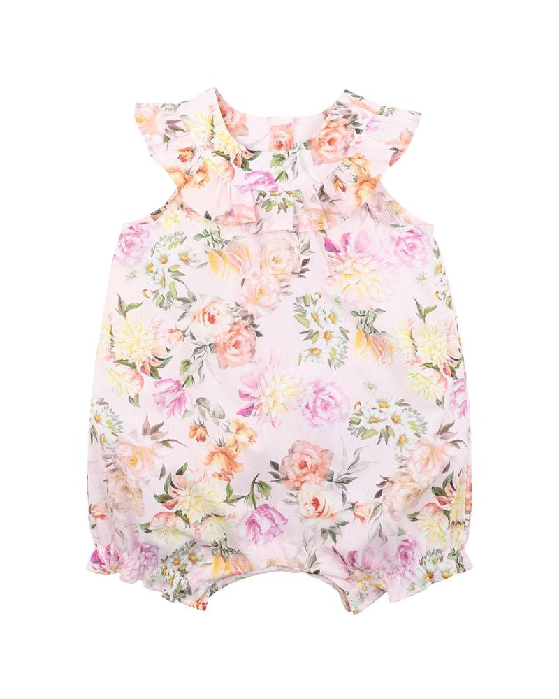 Bebe - Tillie Print Frill Romper