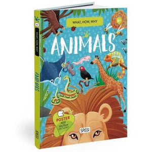 Sassi - What How and Why Book and Poster - Animals