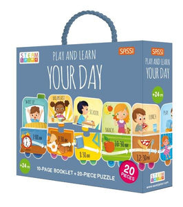 Sassi - My First Your Day Puzzle/Book Set