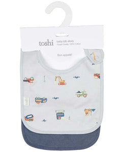 Toshi - Baby Bib Story Little Diggers