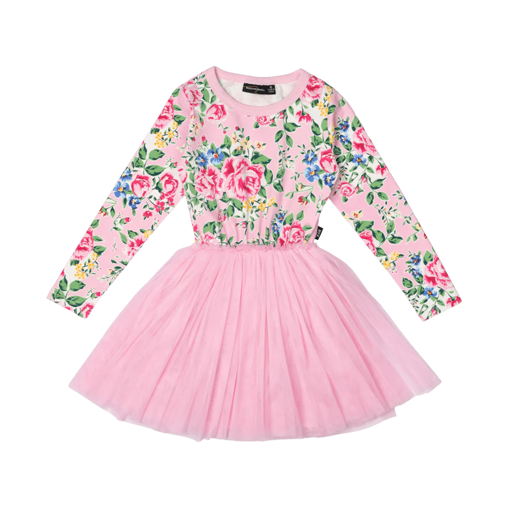 Rock Your Baby - Pink Garden Circus Dress