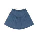 Load image into Gallery viewer, ROCK YOUR BABY - CHAMBRAY YOKE SKIRT
