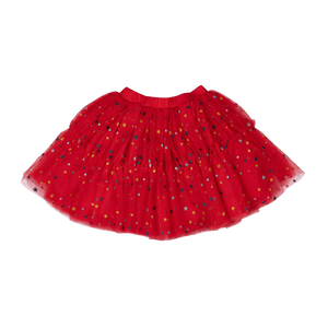 ROCK YOUR BABY - RED CELEBRATION TULLE SKIRT