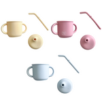 Load image into Gallery viewer, Mini &amp; Me - Transitional Straw Sippy Cup
