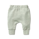 Load image into Gallery viewer, Wilson &amp; Frenchy - Organic Waffle Slouch Pant - Sage
