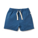 Load image into Gallery viewer, Wilson &amp; Frenchy - Organic Tie Front Short - Dark Blue
