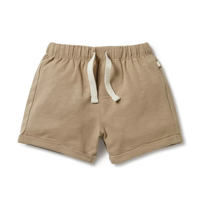 Wilson & Frenchy - Organic Tie Front Short - Driftwood