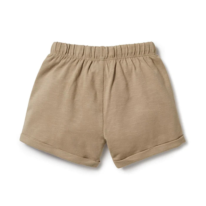 Wilson & Frenchy - Organic Tie Front Short - Driftwood