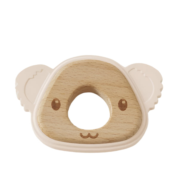 Jiggle & Giggle - Riley Koala Silicone Teether – Peach
