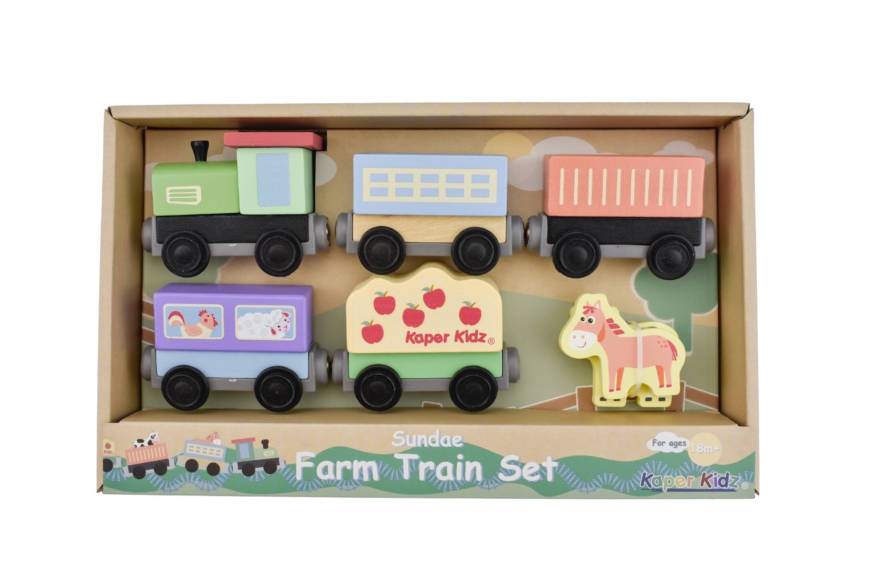 Kaper Kidz - Sundae Farm Train Set