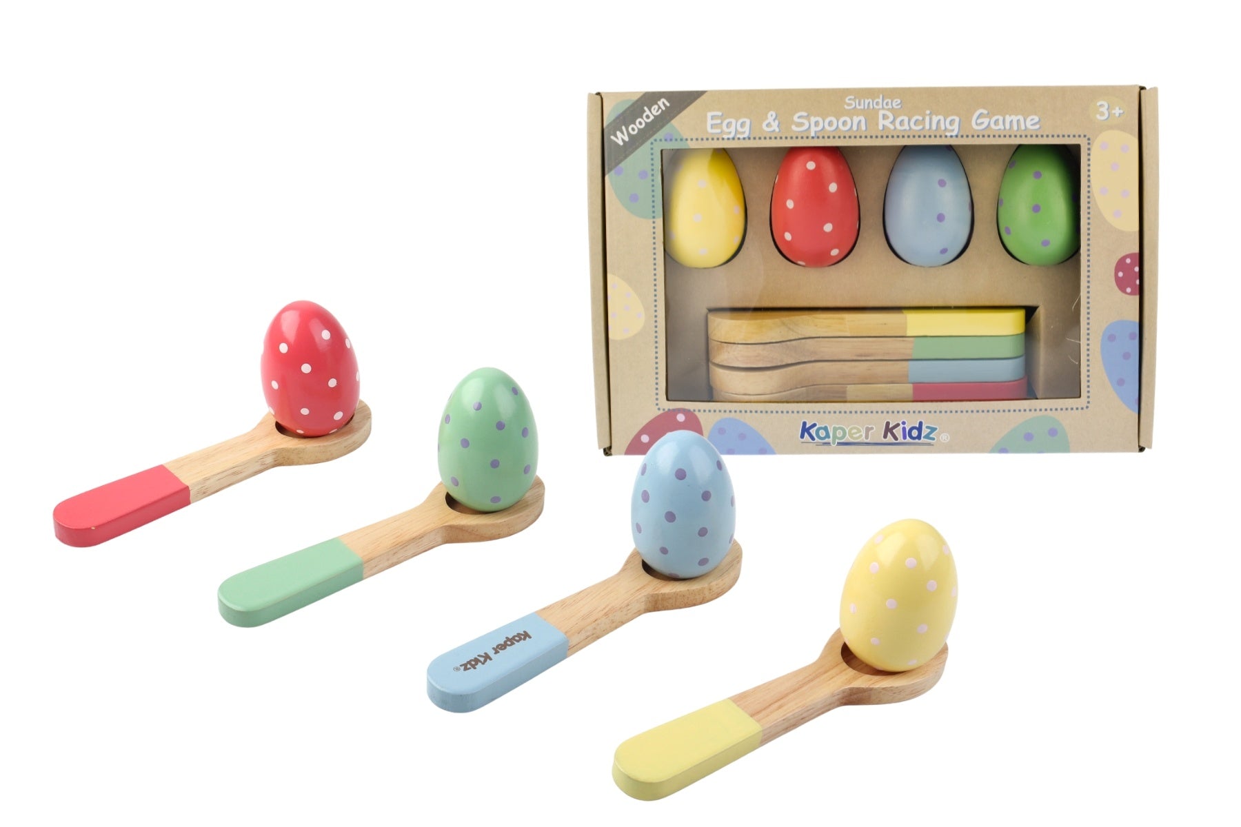 Kaper Kidz - Sundae Egg & Spoon Racing Game