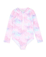 Load image into Gallery viewer, Minihaha - Eliza Print LS Sunsuit
