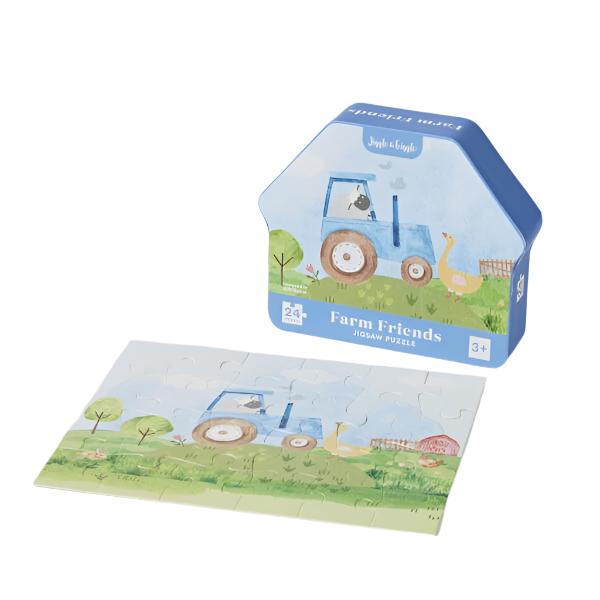 Jiggle & Giggle - Farm Friends Jigsaw 24pc Puzzle