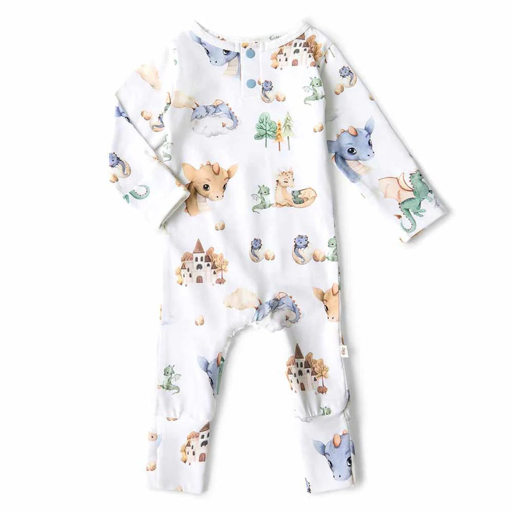 Snuggle Hunny - Dragon Organic Growsuit