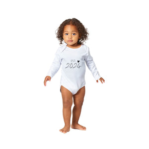 EST. 2024 - Classic Baby Long Sleeve Bodysuit