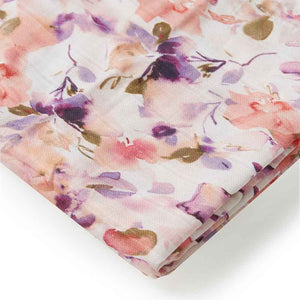 Snuggle Hunny - Muslin Wrap Organic Blushing Beauty